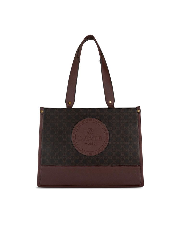 Lavie Women's Mono Alina Box Handbag (Coffee)-picture-15