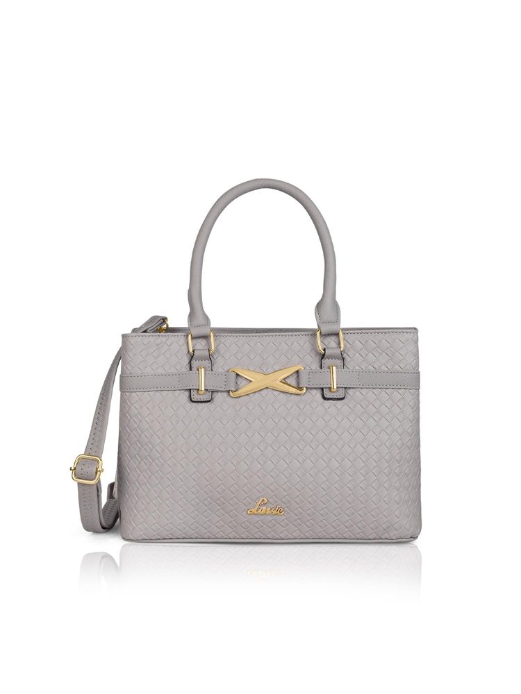 Lavie Women's Franca Infinity Satchel Handbag (Grey)-picture-33