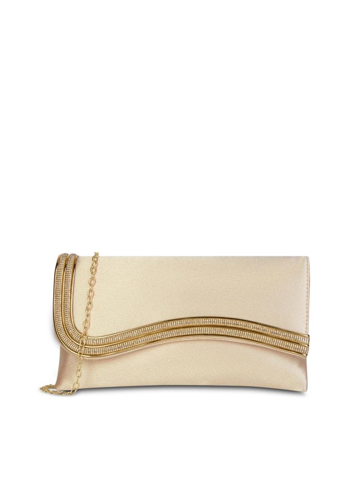 Lavie Women's Riva Clutch (Gold) (L)-image-1