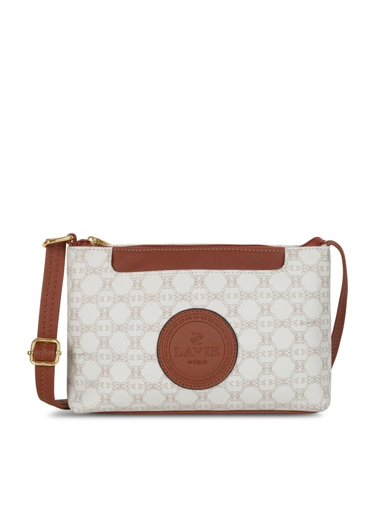 Lavie Women's Mono Kilyn Sling Bag (White) (L)-picture-19