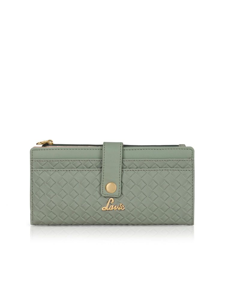 Lavie Women Green Bottega Safiya Bi-Fold Zip Wallet (M)-picture-21