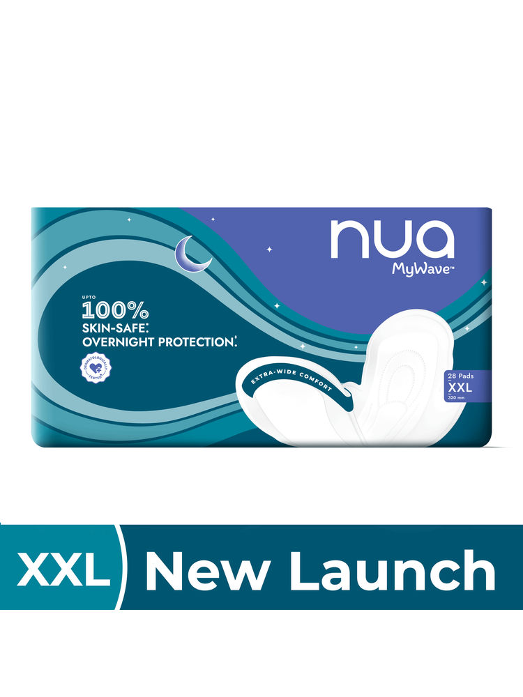 Nua Mywave Night XXL Sanitary Pads For Heavy Flow-picture-17
