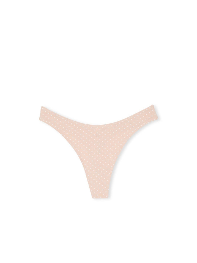 victoria's secret intimates Victoria's Secret Stretch Cotton High-Leg Scoop Thong Panty Multi-Color-picture-25