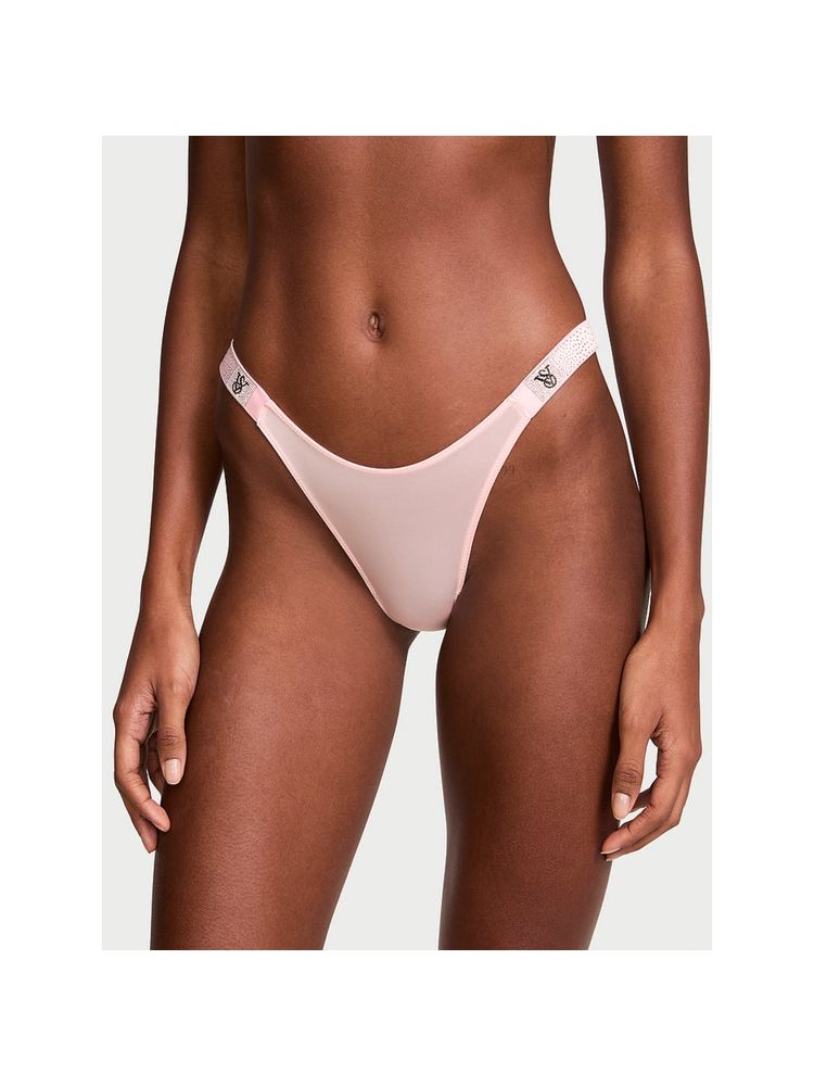 victoria's secret intimates Victoria's Secret Very Sexy Scattered Shine Strap Brazilian Panty Pink-picture-13