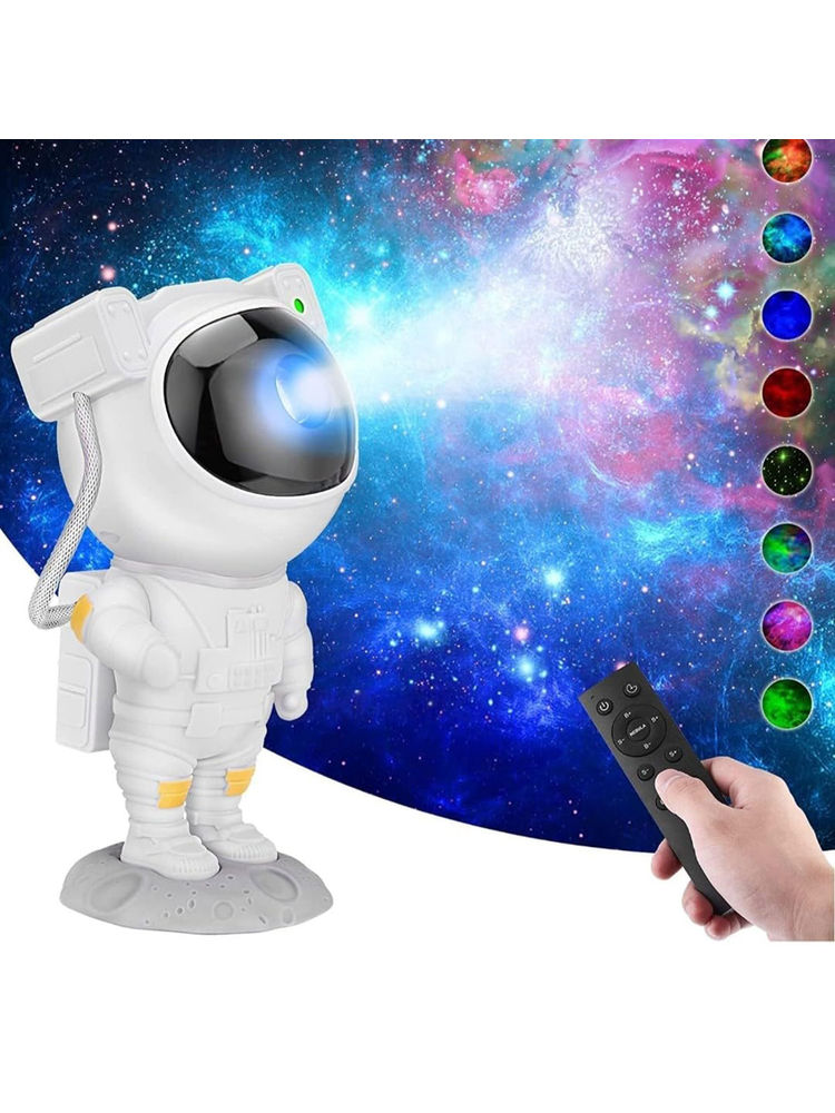 Awestuffs Astronaut Star Galaxy Projector With Timer And Remote, Control 360°-image-20