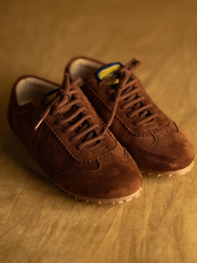 Theater Women Combat Mocha Brown Sneakers-picture-40