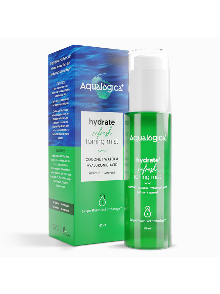 Aqualogica Hydrate+ Refresh Toning Mist with Coconut Water and Hyaluronic Acid-picture-22