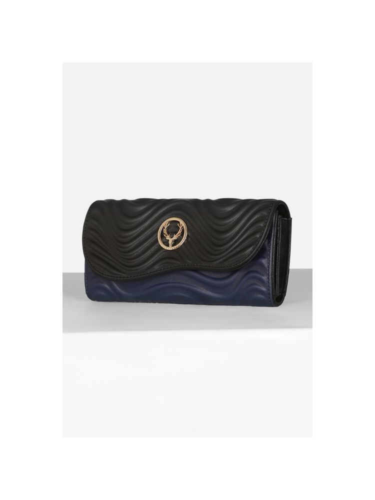 Allen Solly Women Casual Black Textured Wallet-picture-11