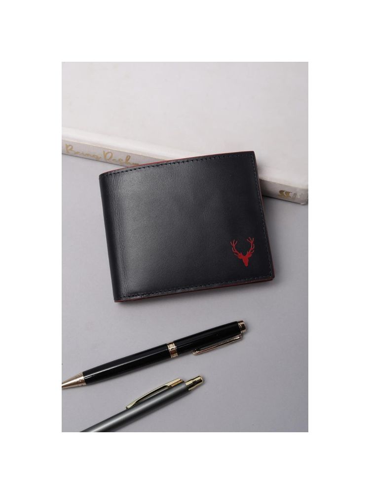 Allen Solly Men Formal Grey Solid Wallet-picture-10