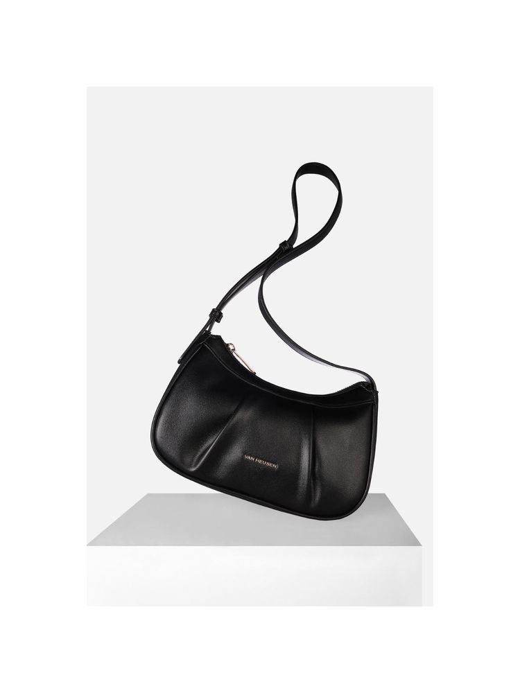 Van Heusen Women Casual Black Textured Sling Bag-picture-11