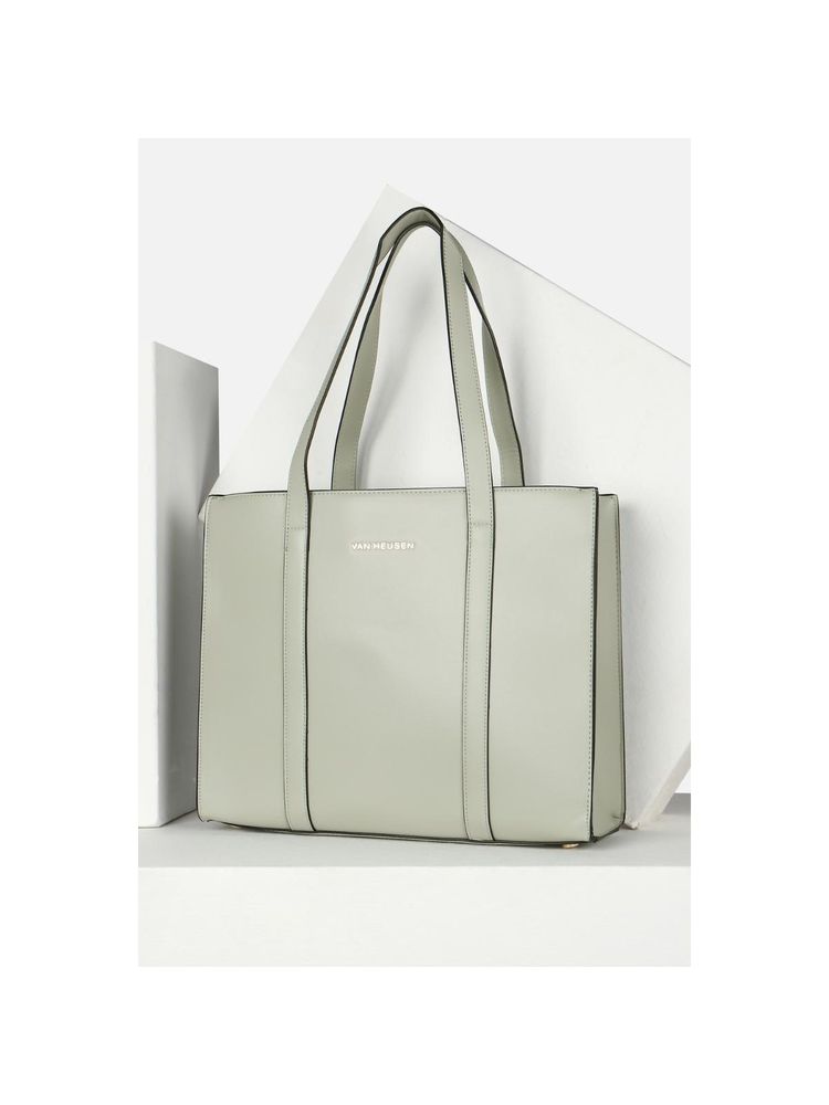 Van Heusen Women Formal Green Solid Handbag-picture-17
