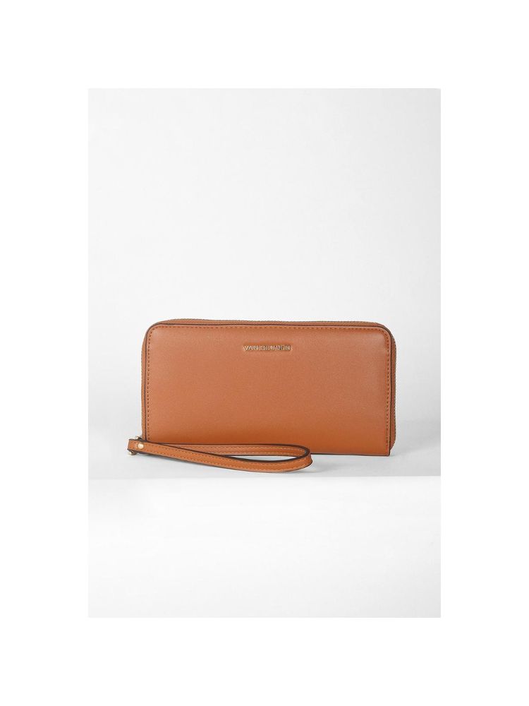 Van Heusen Women Casual Brown Solid Wallet-image-22