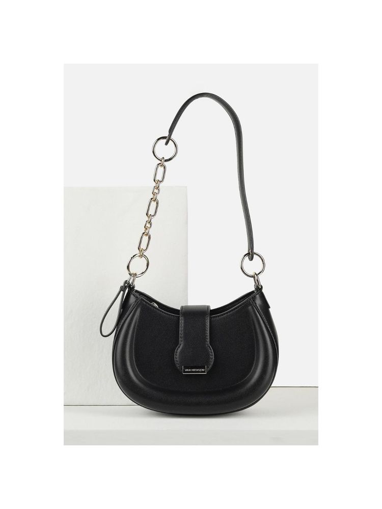 Van Heusen Women Casual Black Solid Sling Bag-picture-24