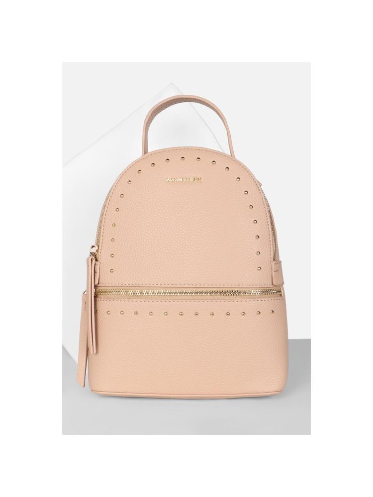 Van Heusen Women Casual Beige Textured Backpack-image-14