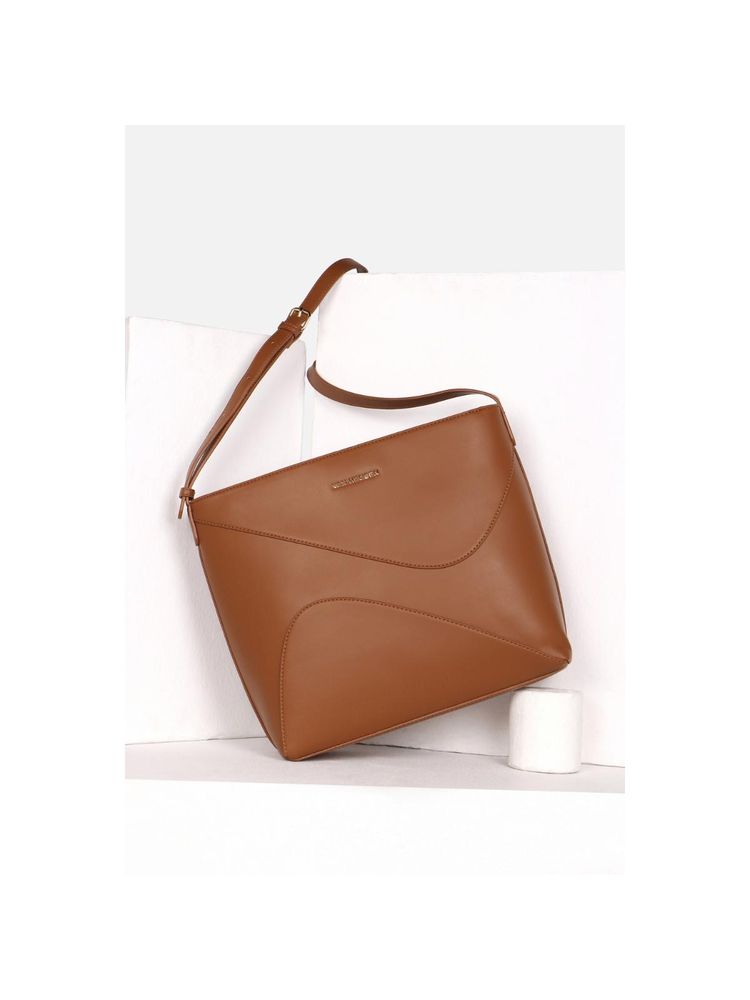 Van Heusen Women Casual Brown Solid Sling Bag-picture-11