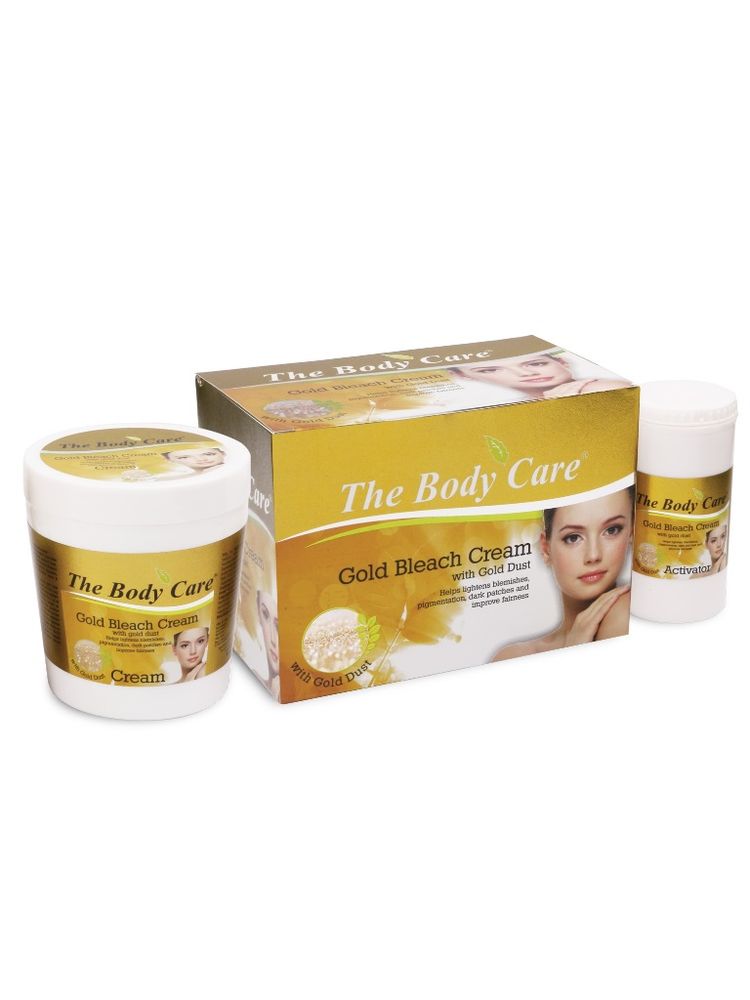 The Body Care Gold Bleach Cream With Gold Dust
