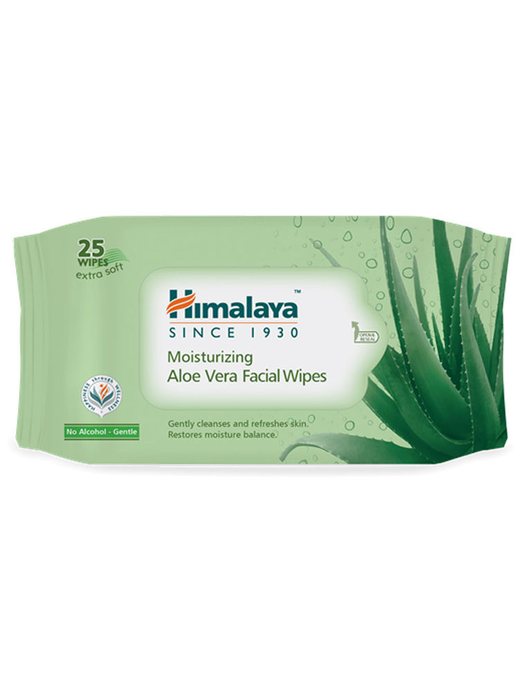 Himalaya Moisturising Aloe Vera Facial Wipes