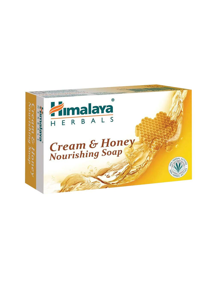 Himalaya Cream And Honey Nourishing Soap