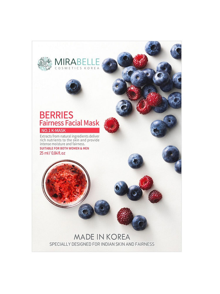 Mirabelle Facial Sheet Mask