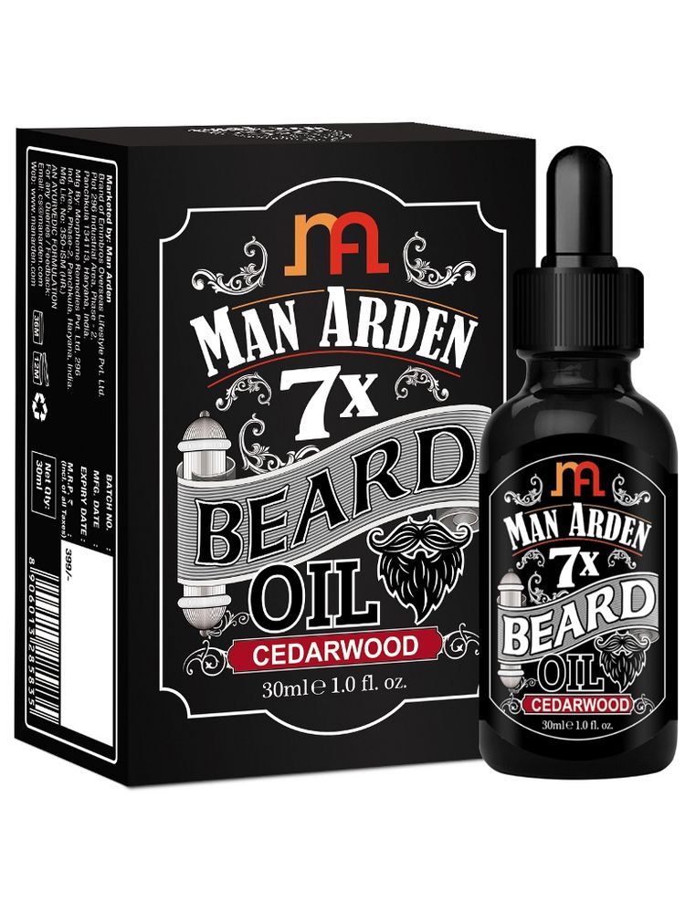 Man Arden 7X Cedarwood Beard Oil