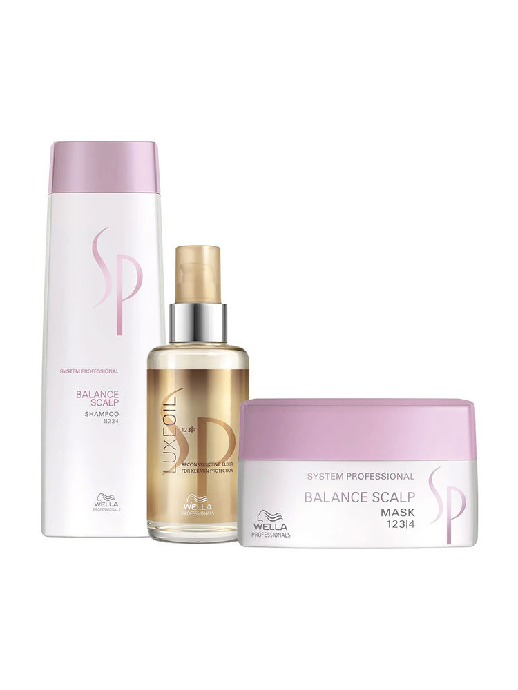Sp Balance Scalp Shampoo, Mask and Hair Oil Combo for Sensitive Scalp-image-45