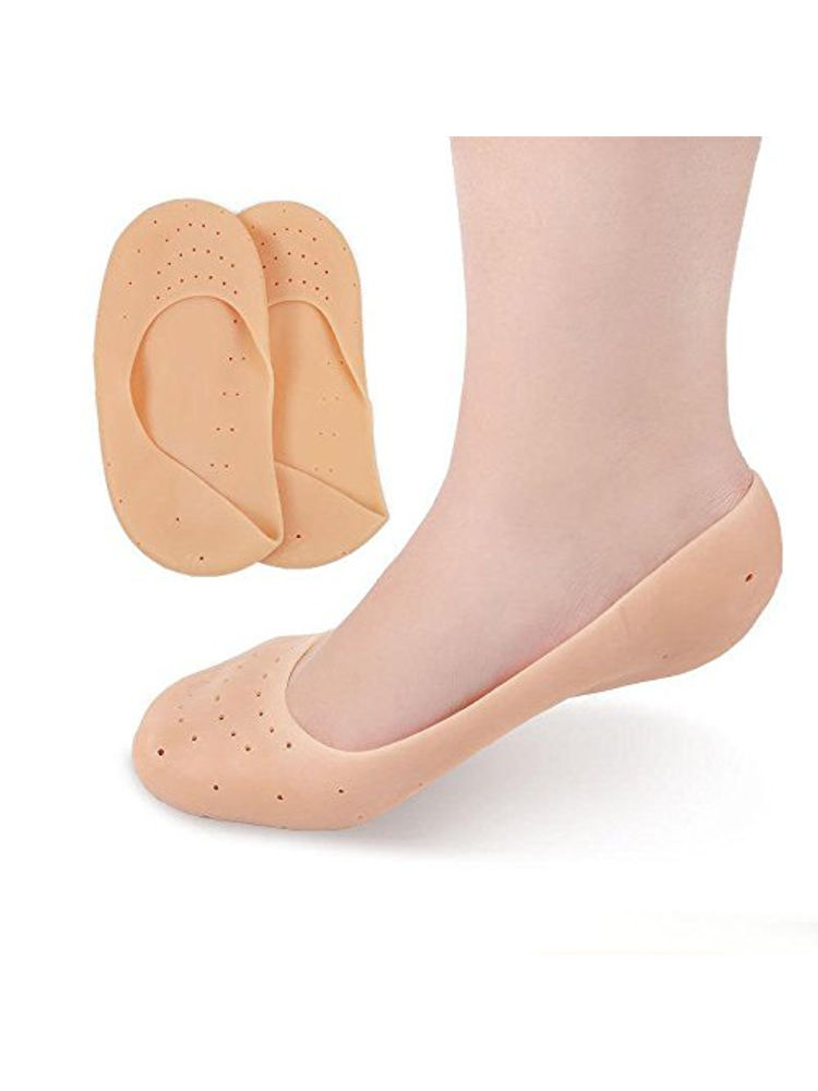 Bronson Professional Smiling Foot Anti Crack Silicone Socks