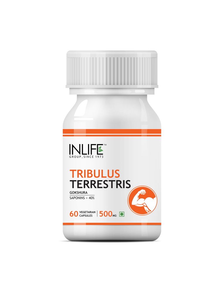 INLIFE Tribulus Terrestris Gokshura 60 Vegetarian Capsule For Strength & Stamina-picture-24