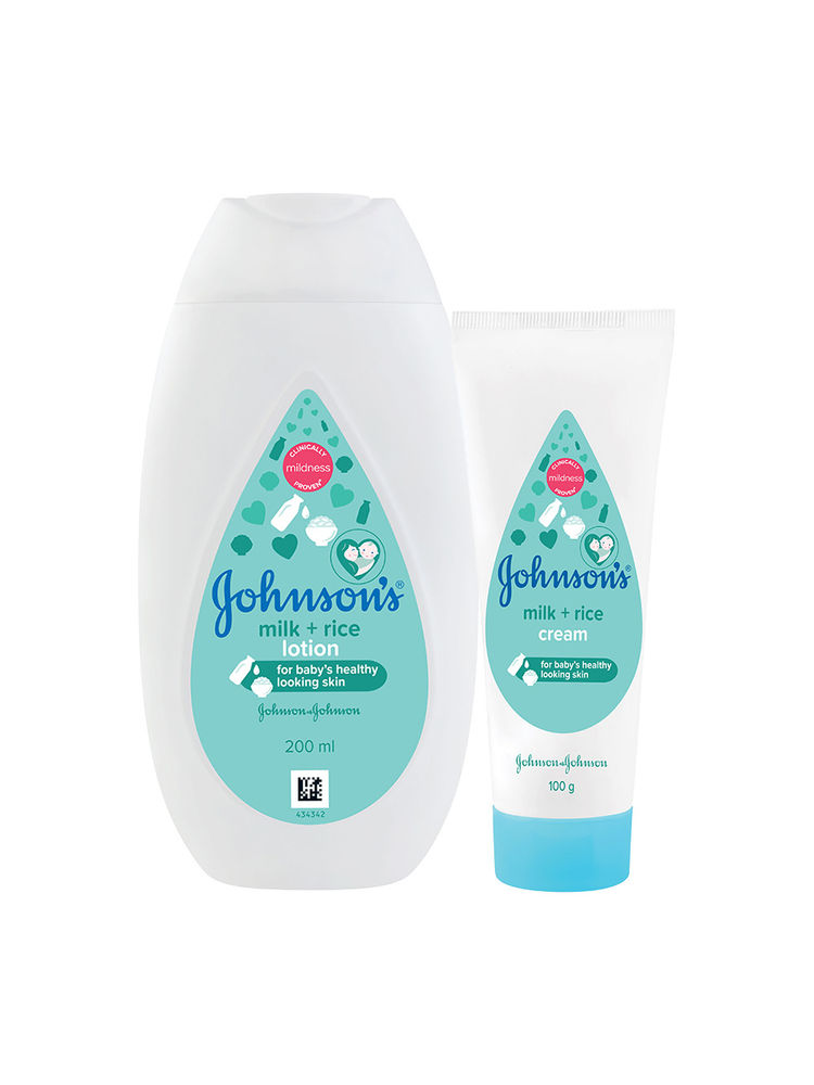 Johnson's Baby Milk + Rice Combo