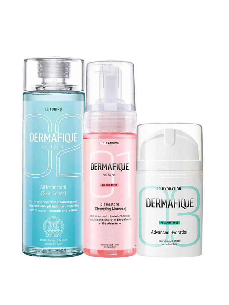 Dermafique Regimen For Normal To Oily Skin Combo