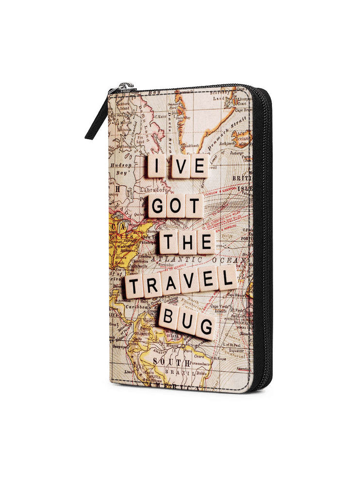 DailyObjects I Have Got The Travel Bug Organizer Passport Wallet