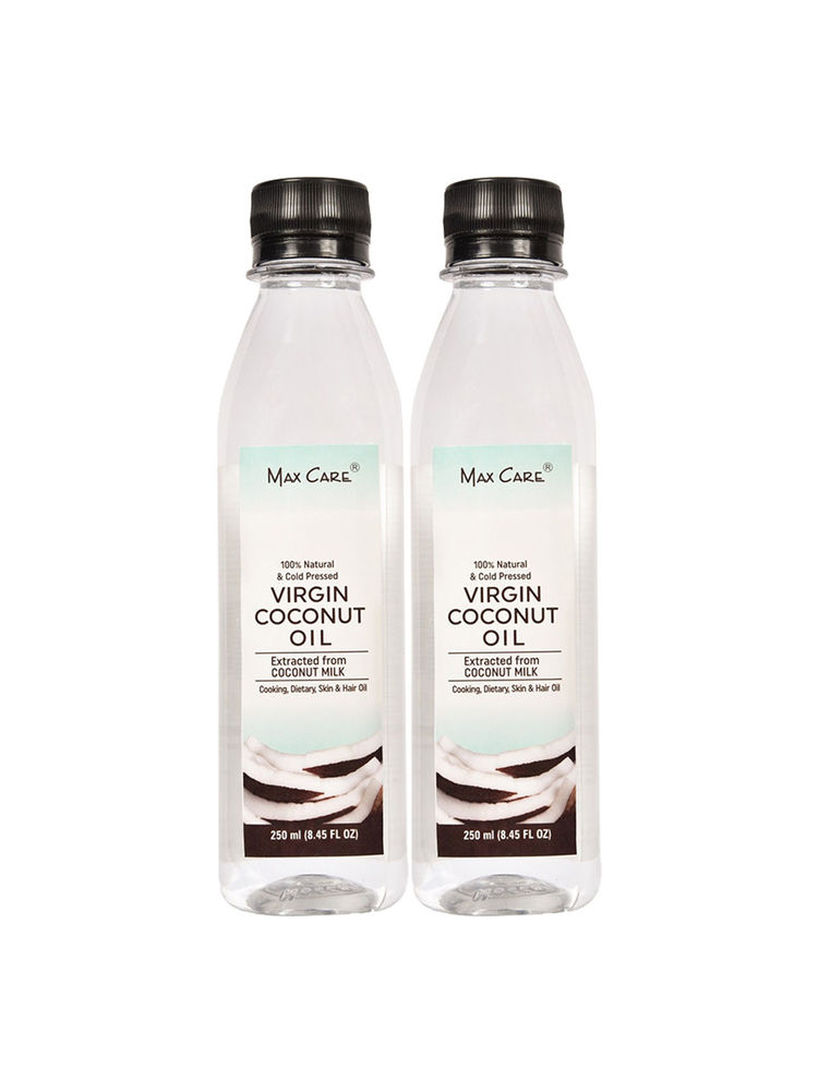 Max Care Virgin Coconut Oil - Pack of 2 (Each 250ml)
