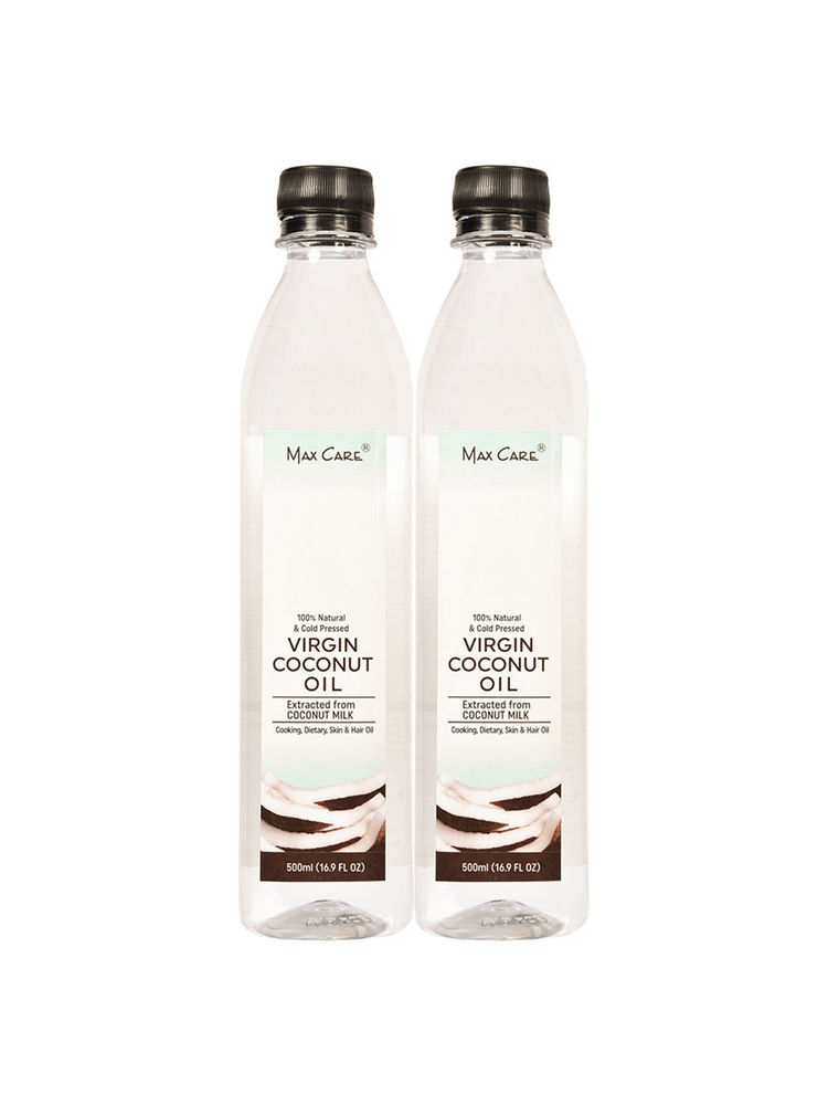 Max Care Virgin Coconut Oil - Pack of 2 (Each 500ml)