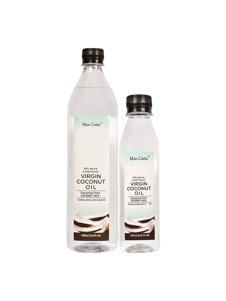 Max Care Virgin Coconut Oil - 250ml + 1000ml