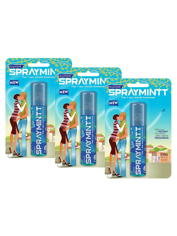 Spraymintt Mouth Freshener Icymint - Pack of 3-picture-29