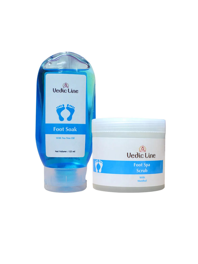 Vedic Line Foot Soak & Foot Spa Scrub Combo