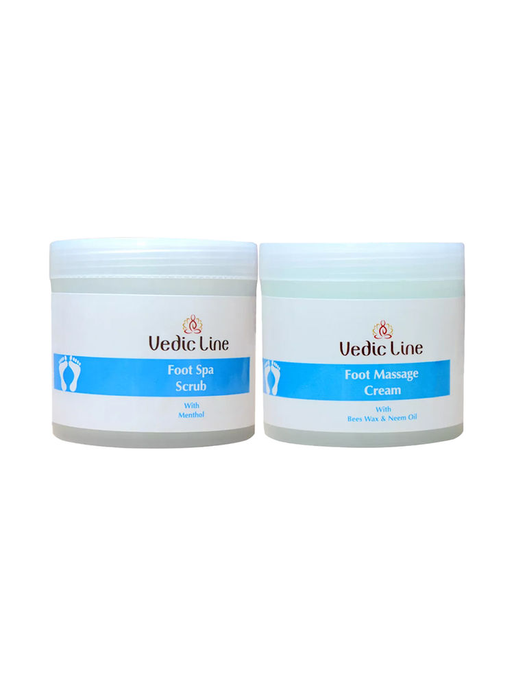 Vedic Line Foot Spa Scrub Combo & Foot Massage Creme Combo