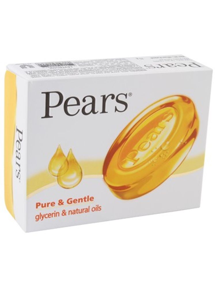Pears Pure And Gentle With Glycerine And Natural Oils