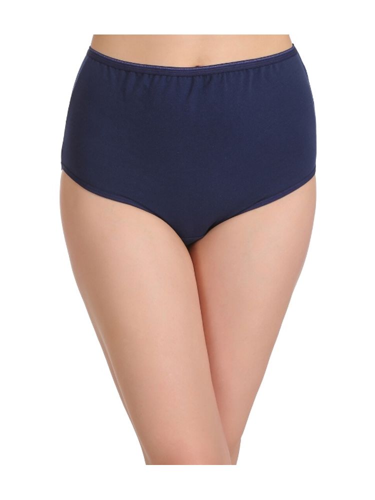 Clovia Cotton Spandex High waist Outer elastic Hipster Panty