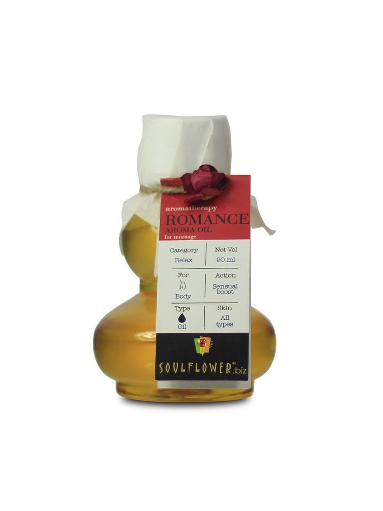 Soulflower Romance Aroma Massage Oil for Muscle Relaxation, Aromatherapy, Couple, Men & Women-image-47
