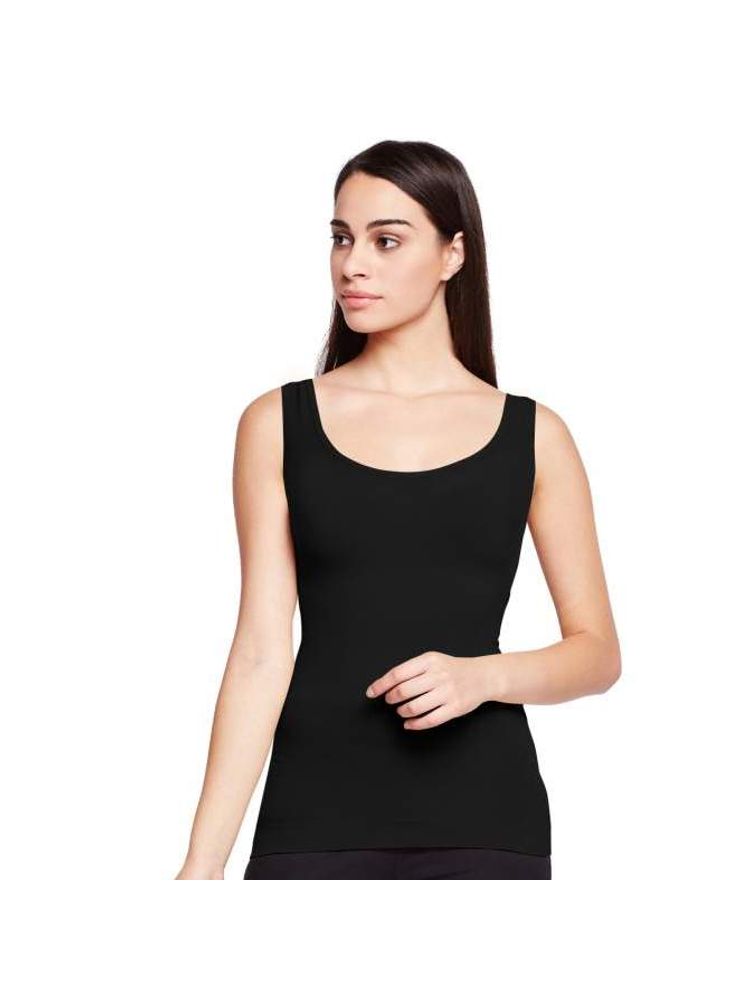 Bodycare Black Colour Tummy Shaper Camisole-image-11