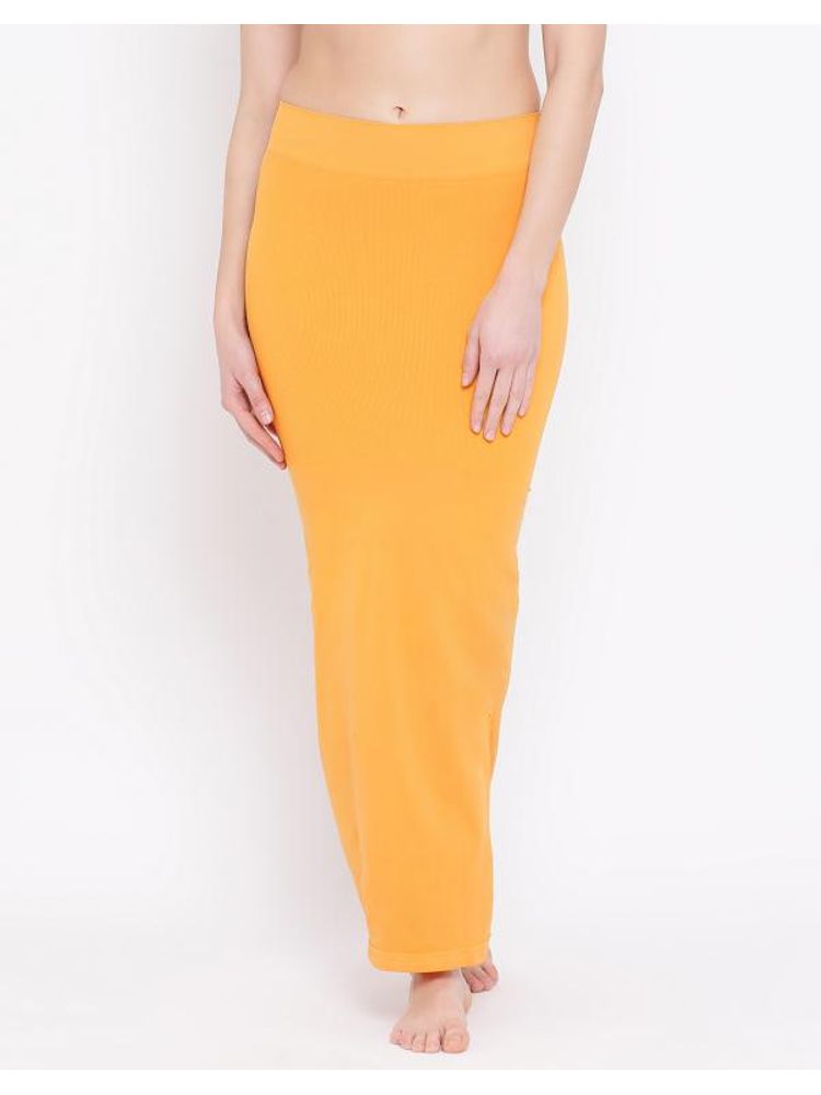 Clovia Saree Shapewear - Yellow-image-28