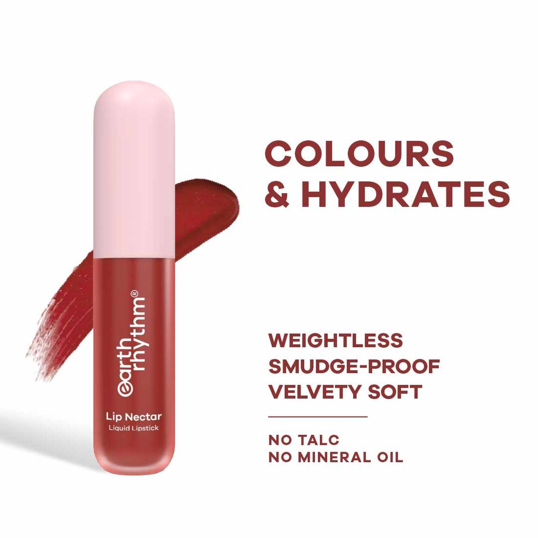 Earth Rhythm Lip Nectar Matte Liquid Lipstick