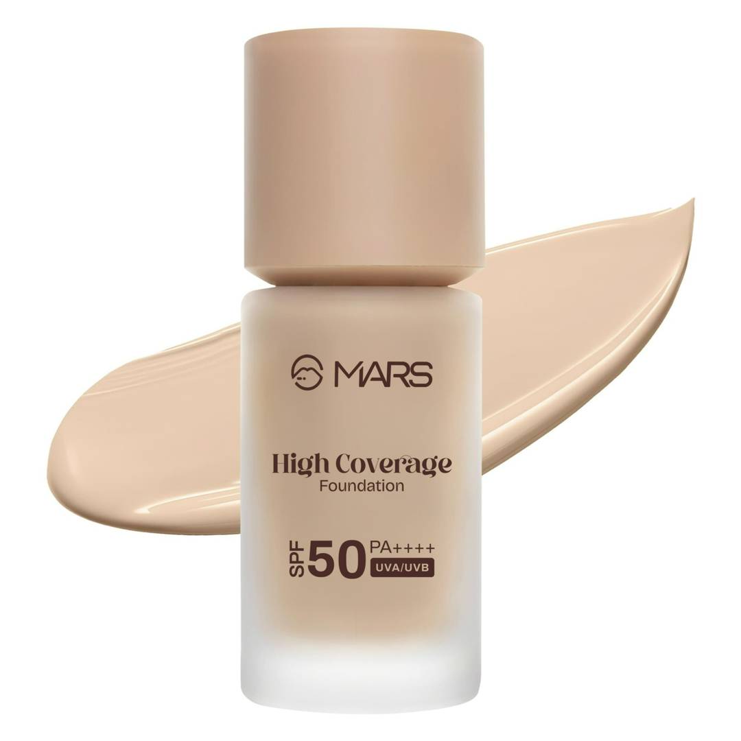 MARS High Coverage Liquid Foundation SPF 50