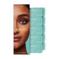 Swati Cosmetics Coloured Contact Lenses Jade 1 Day Power -5.25