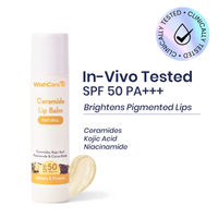 WishCare Natural Ceramide Lip Balm for Dark Pigmented Lips with SPF50 PA+++ Heals Dry & Chapped Lips