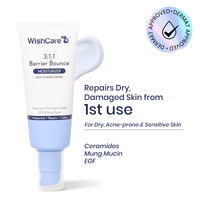WishCare 3:1:1 Barrier Bounce Moisturizer for Dry Skin with Ceramides &Mung Mucin for Barrier Repair