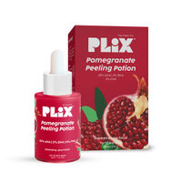 PLIX Pomegranate Peeling Solution For Glowing & Even Toned Skin with 25% AHA + 2% BHA + 5% PHA