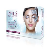 Lotus Herbals Radiant Platinum Cellular Anti-Ageing Facial Kit