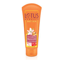 Lotus Herbals Safe Sun UV Screen Matte Gel Pa+++ SPF - 50