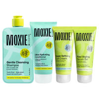 Moxie Beauty Curly Routine Combo - Shampoo, Conditioner, Cur